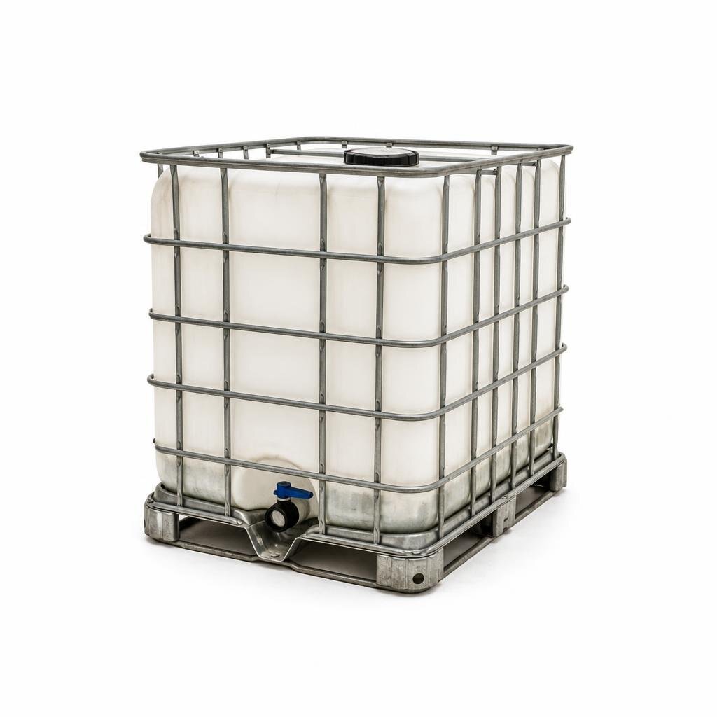 SECOND HAND IBC TANK WITH PALLET