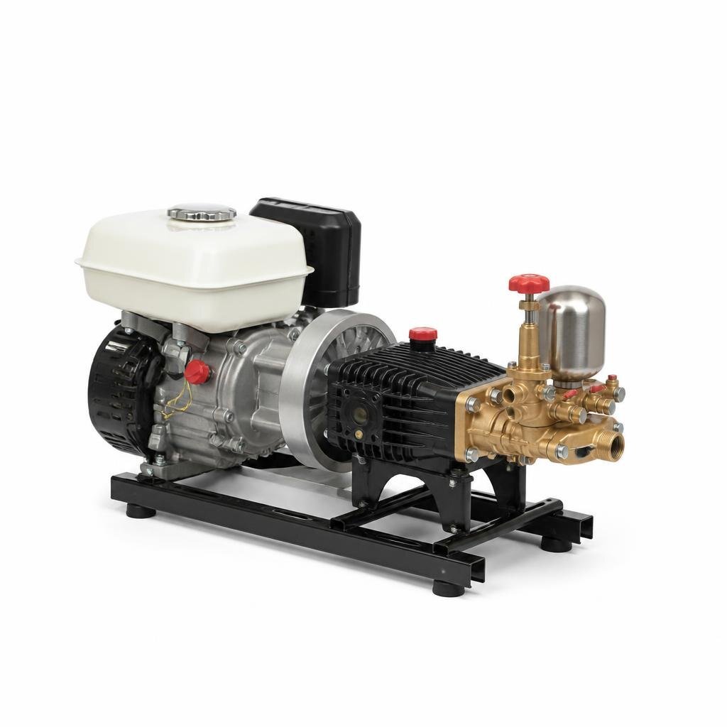 PLUNGER PUMP C/W ESACO 6.5HP ENGINE