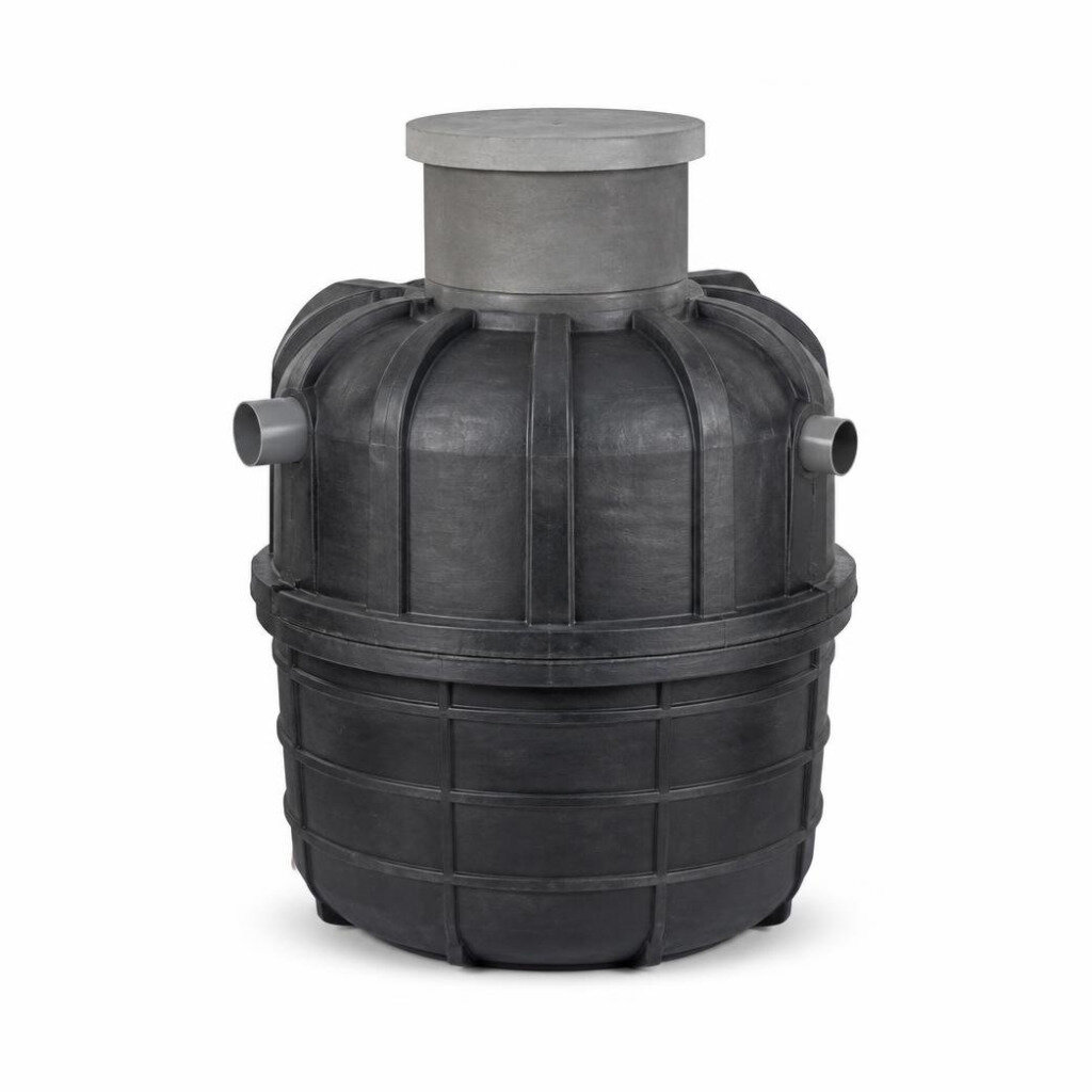 ECOSEPT 3PE NAGA PE SEPTIC TANK (VERTICAL TYPE) C/W CEMENT MANHOLE