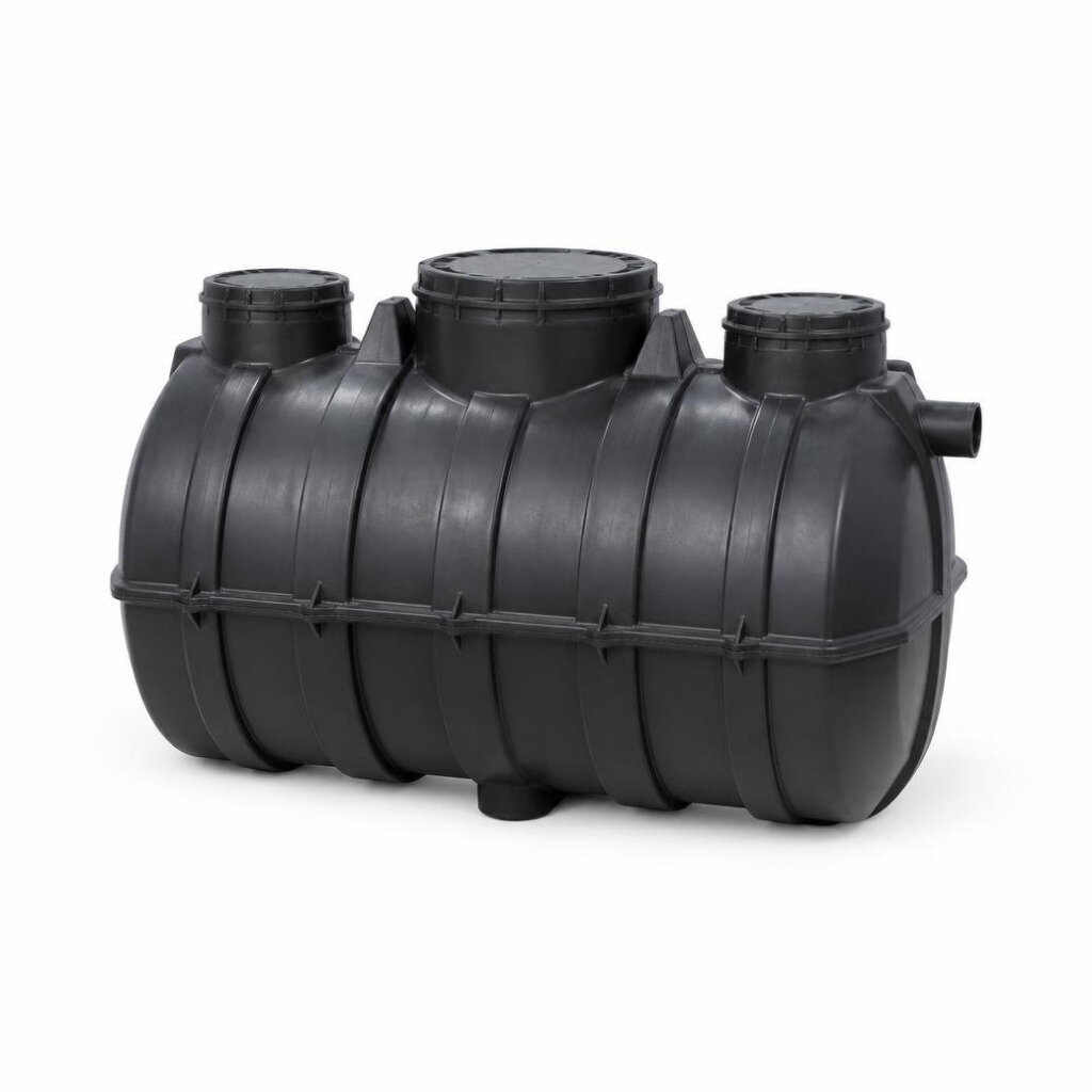 DELUXE DST-1 1500L PE SEPTIC TANK - 5PE HORIZONTA