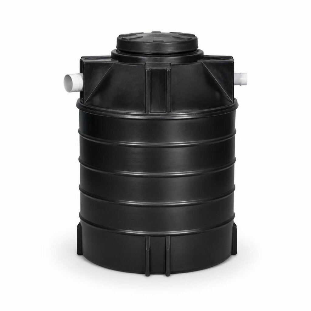 DELUXE DST-1V 1500L PE SEPTIC TANK - 5PE VERTICAL