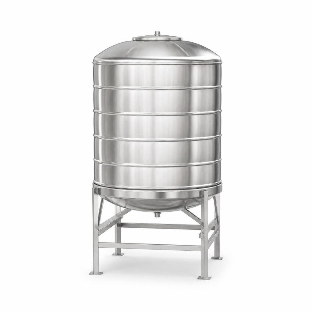 KING KONG ZR125 1250L S/STEEL WATER TANK WITH STAND