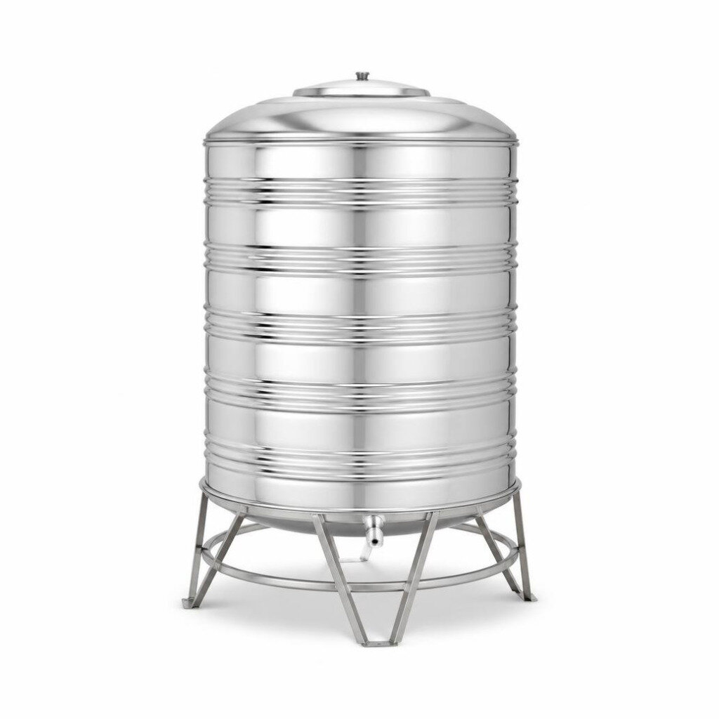 GOLDEN GR100 1000L SUS304 S/STEEL WATER TANK WITH STAND