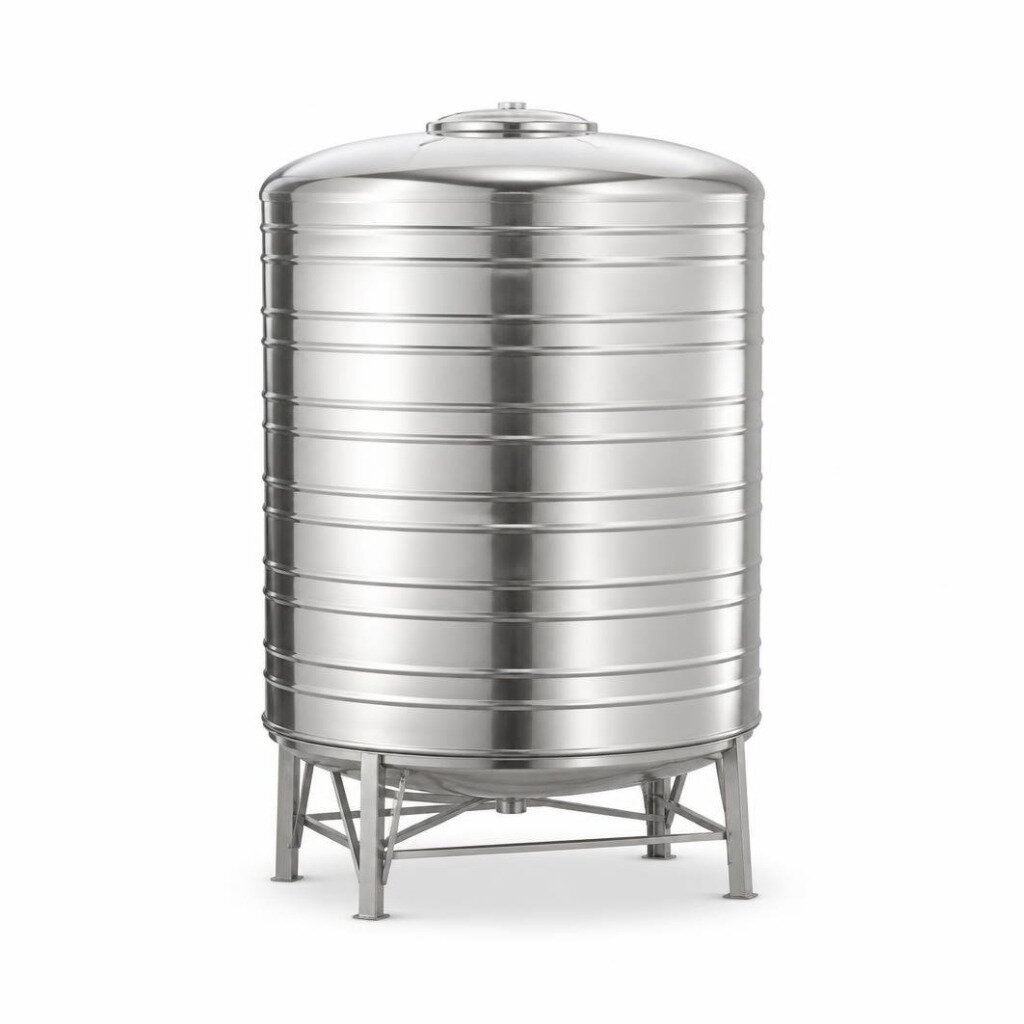 GOLDEN GR300H 3000L SUS304 S/STEEL WATER TANK WITH STAND