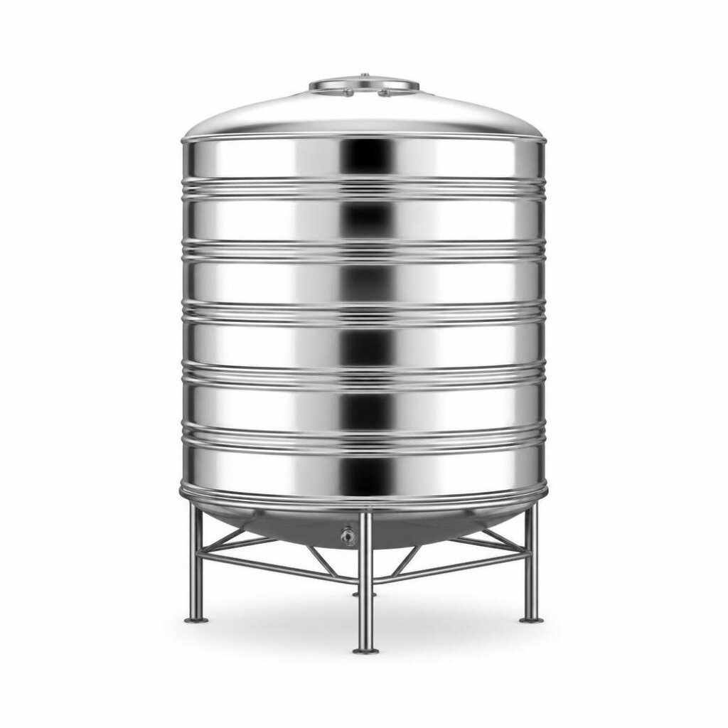 GOLDEN GR400 4000L SUS304 S/STEEL WATER TANK WITH STAND