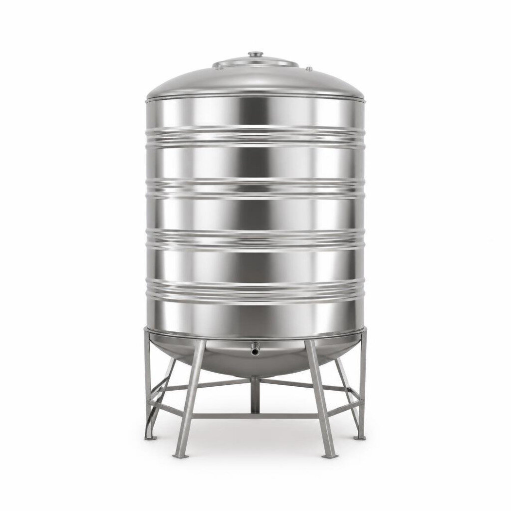 GOLDEN GR500H 5000L SUS304 S/STEEL WATER TANK WITH STAND