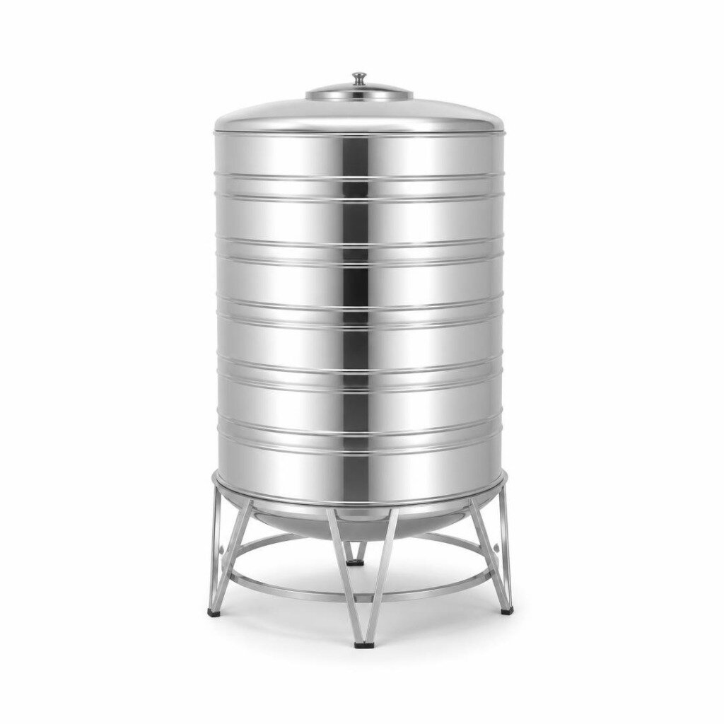 GOLDEN GR500 5000L SUS304 S/STEEL WATER TANK WITH STAND