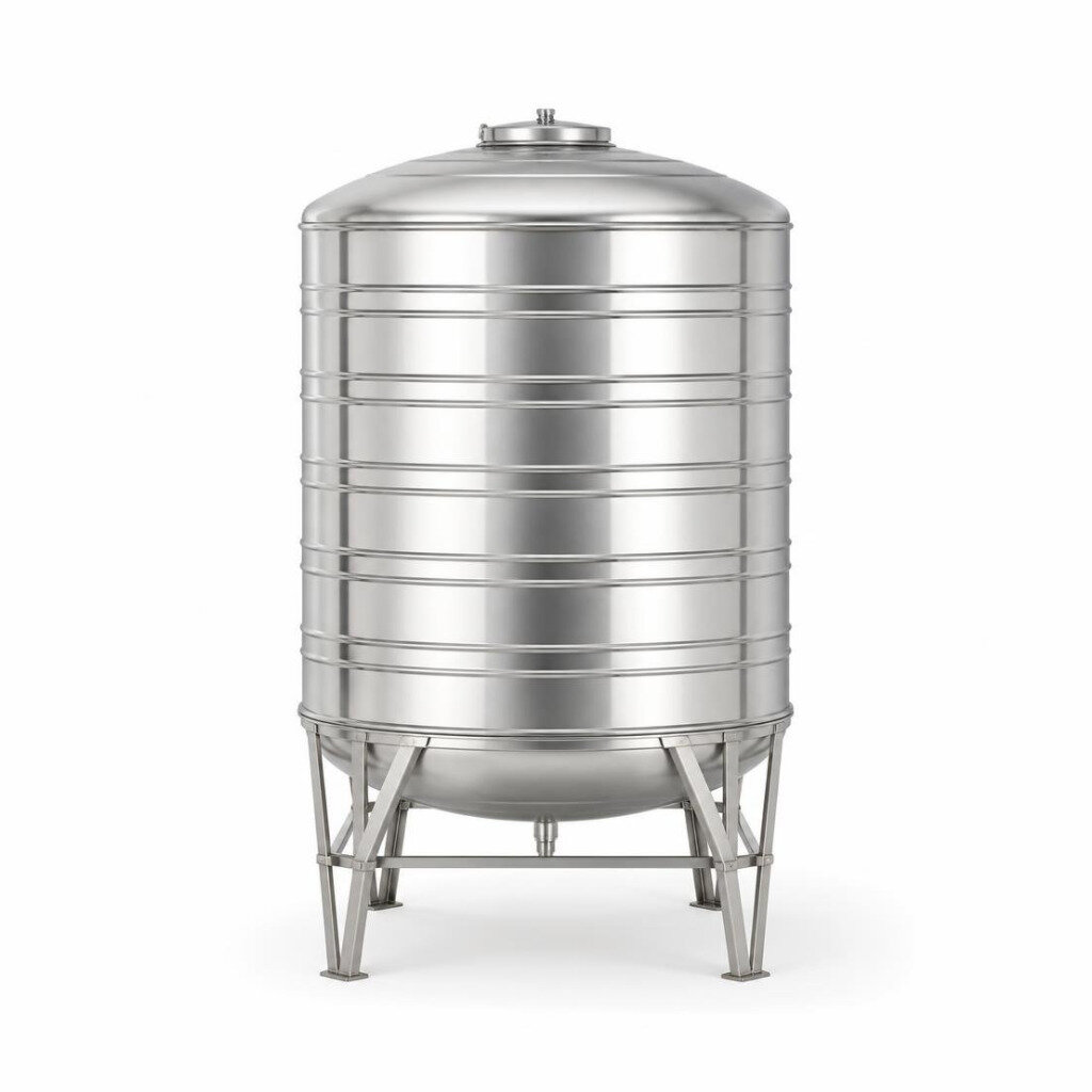 GOLDEN GR2000 20000L SUS304 S/STEEL WATER TANK WITH STAND