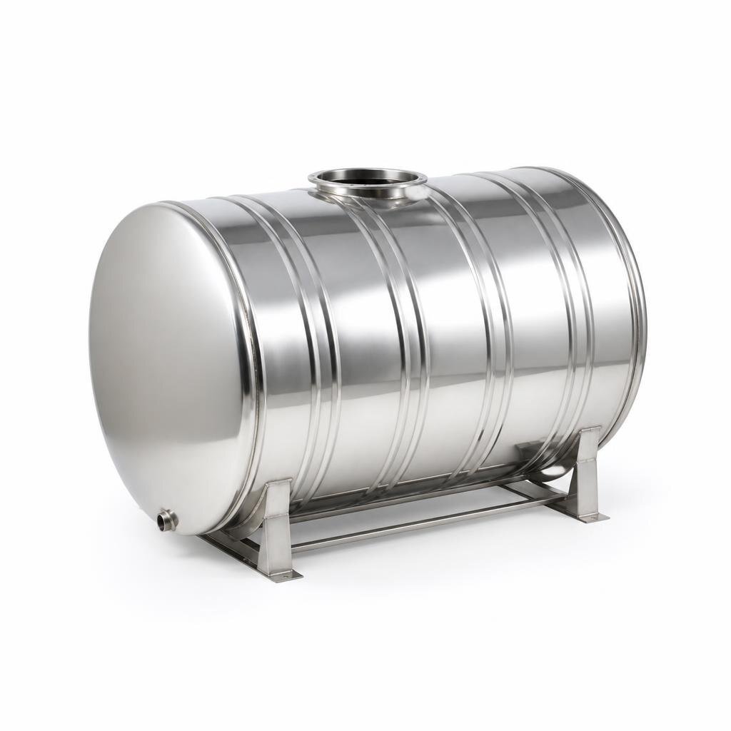 GOLDEN GZ100 1000L SUS304 S/STEEL WATER TANK - HORIZONTAL