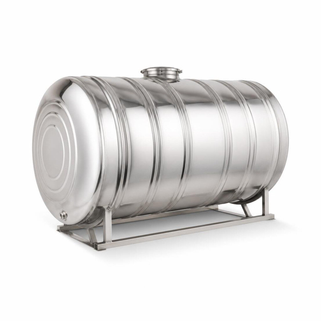 GOLDEN GZ150 1500L SUS304 S/STEEL WATER TANK - HORIZONTAL