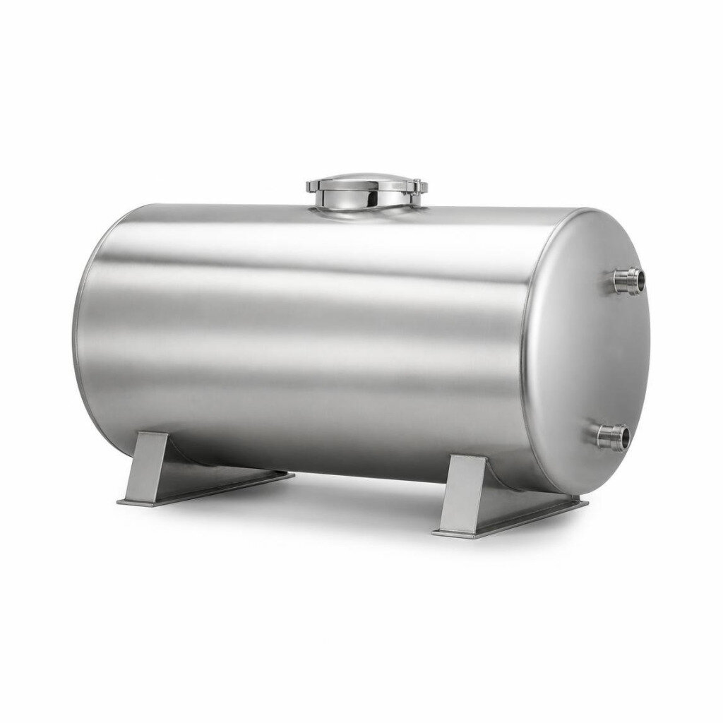 GOLDEN GZ400 4000L SUS304 S/STEEL WATER TANK - HORIZONTAL