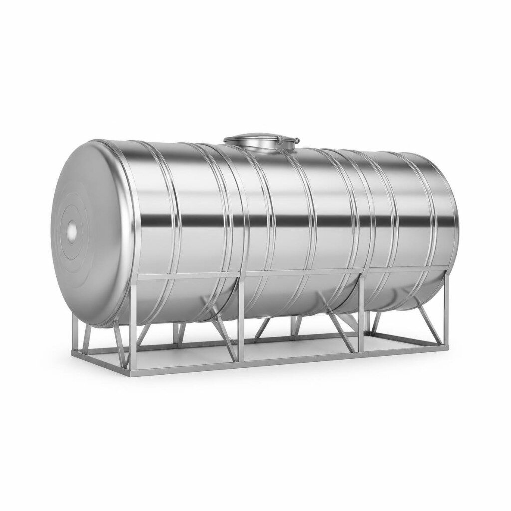 GOLDEN GZ4000 30000L SUS304 S/STEEL WATER TANK - HORIZONTAL