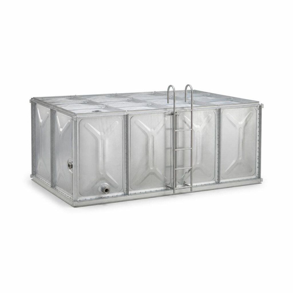 HDG PRESSED STEEL WATER TANK (12FT X 8FT X 4FT(H)) - SIRIM