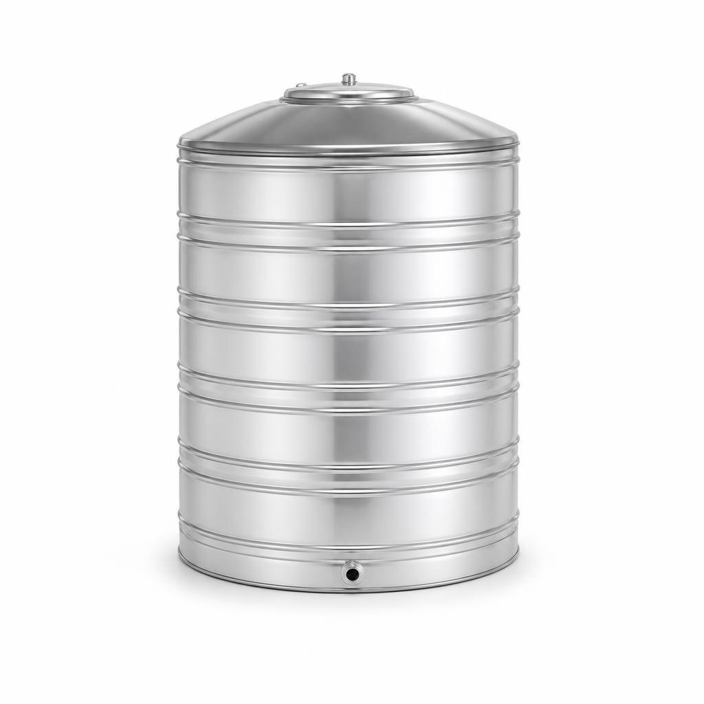 STAR F/B60 600L FLAT BOTTOM S/STEEL WATER TANK WITHOUT STAND