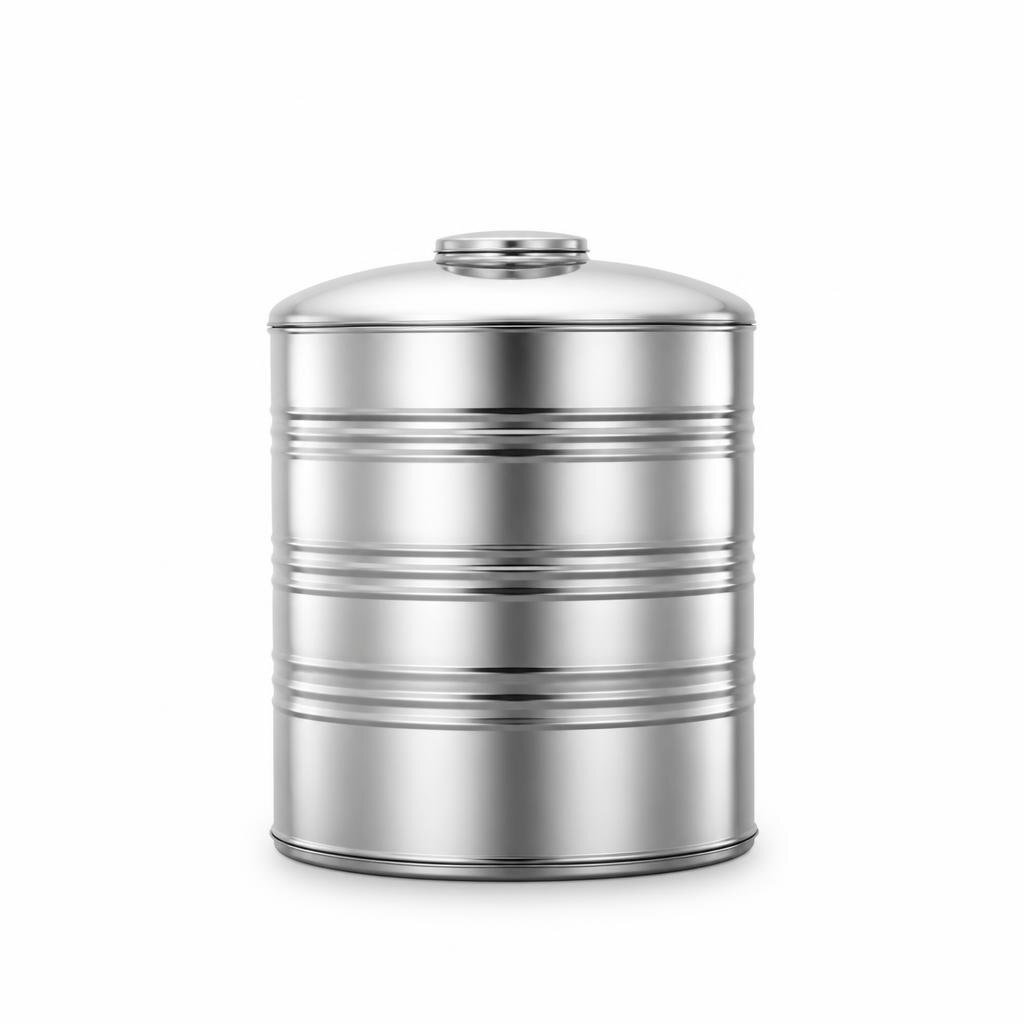 STAR F/B80 800L FLAT BOTTOM S/STEEL WATER TANK WITHOUT STAND