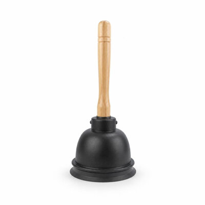 RAYACO 003W SMALL TOILET VACUUM PUMP WOODEN HANDLE