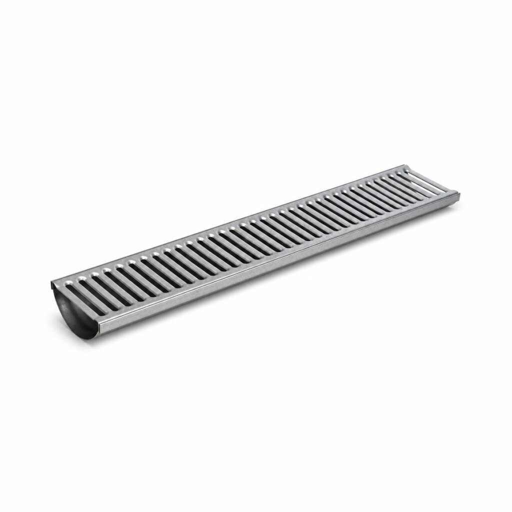 HALF ROUND DRAIN - 6" X 2.5FT