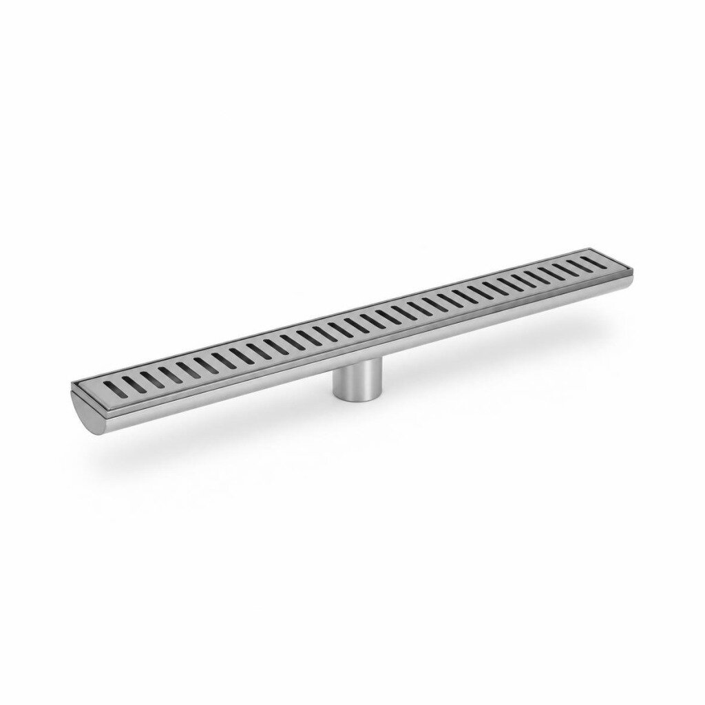 HALF ROUND DRAIN - 12" X 2.5FT