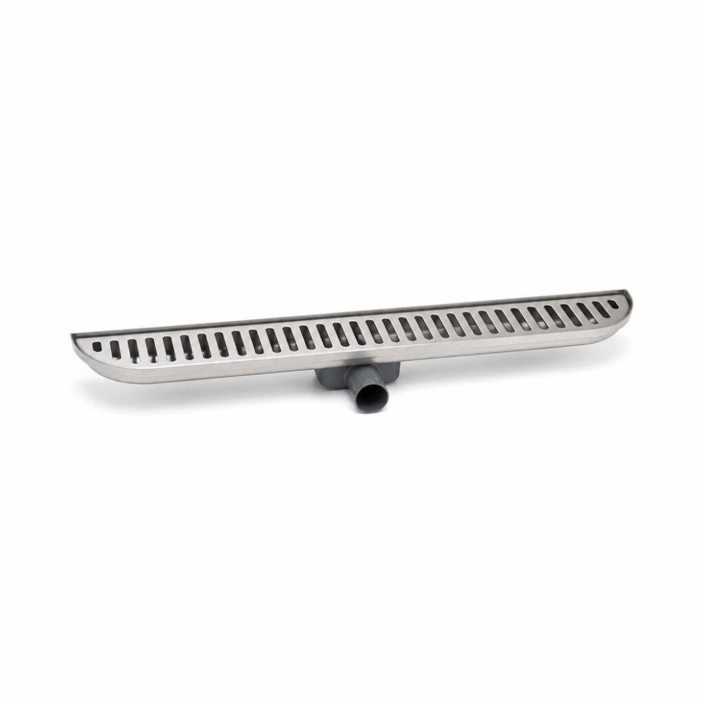 HALF ROUND DRAIN - 24" X 2.5FT