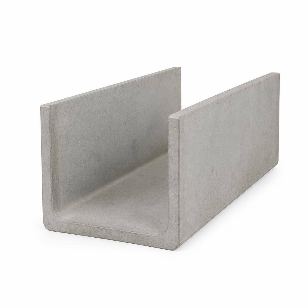 750MM X 600MM X 1M U DRAIN W/O DWF