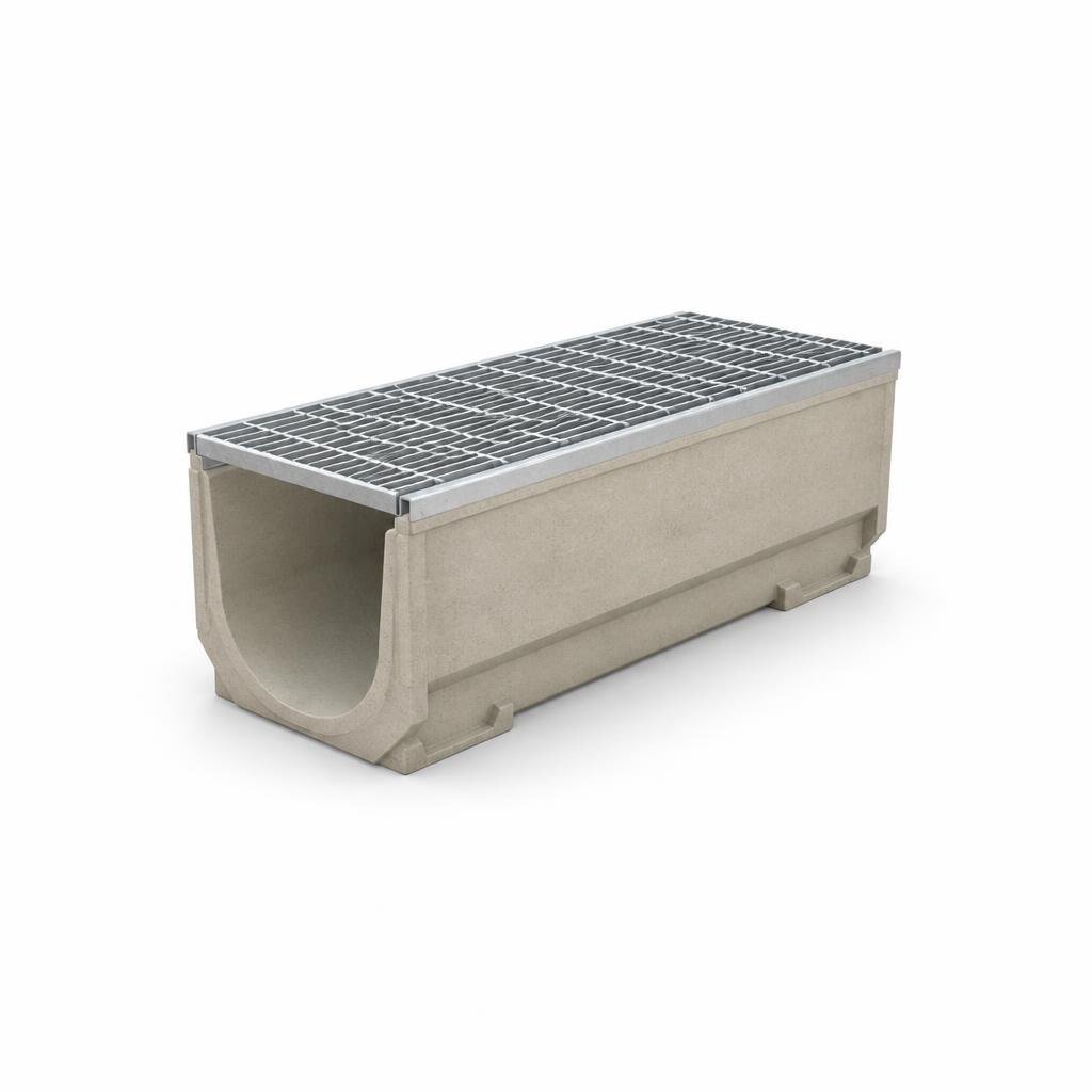 1200MM X 1050MM X 1M U DRAIN WITH DWF