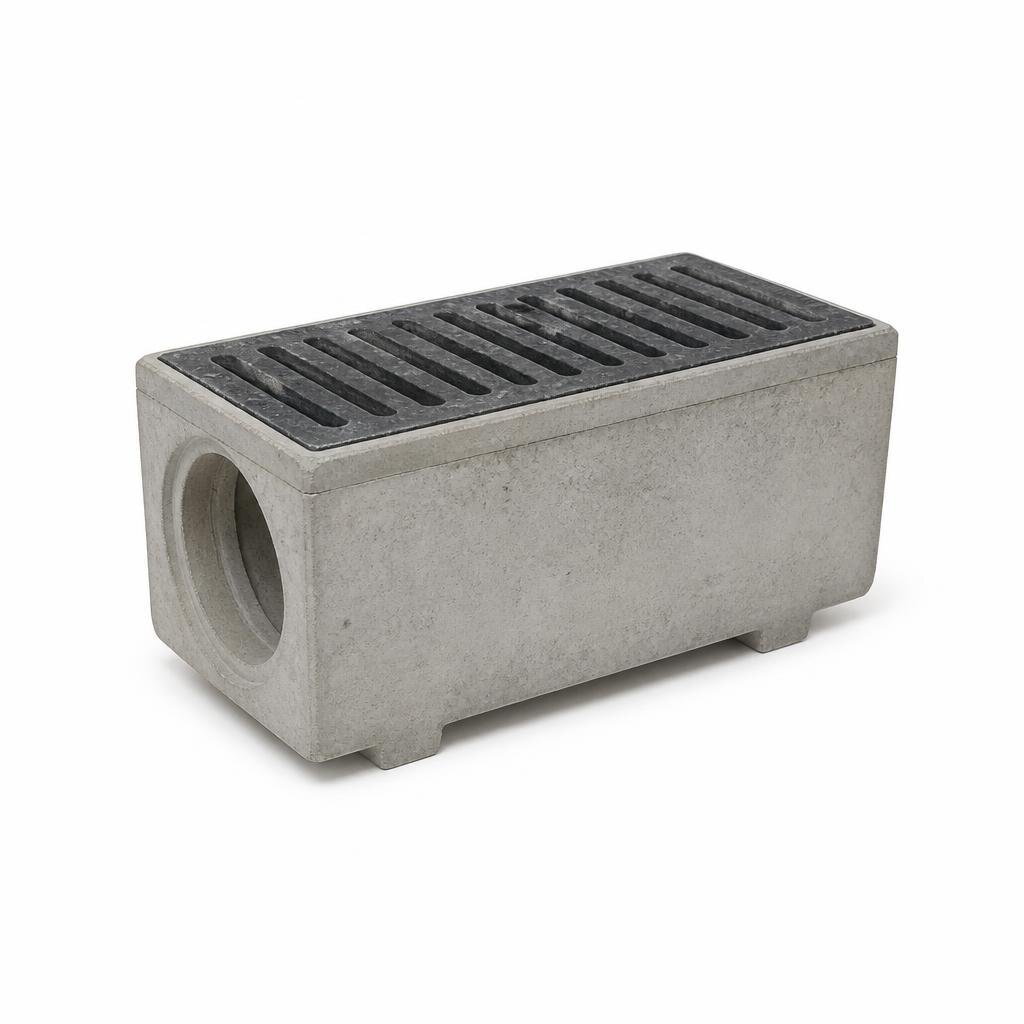 600MM X 300MM CONCRETE ROAD GULLY