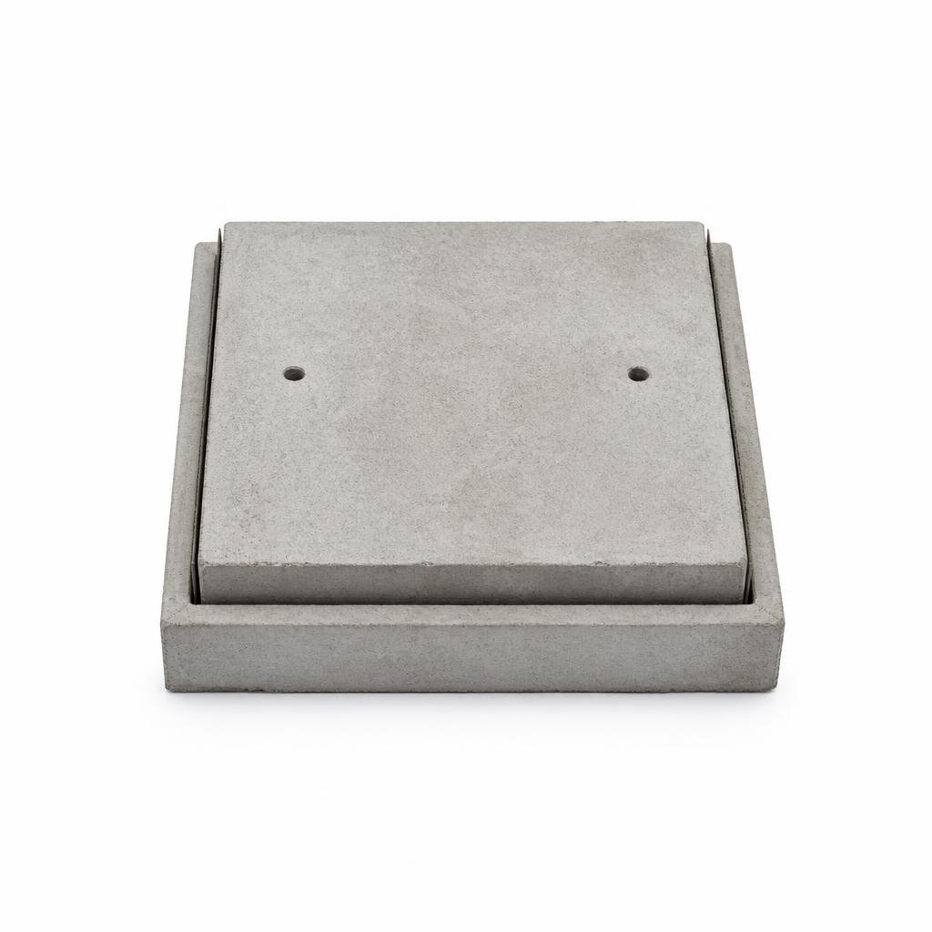 CONCRETE SUMP COVER WITH FRAME 450 X 450 X 100MM