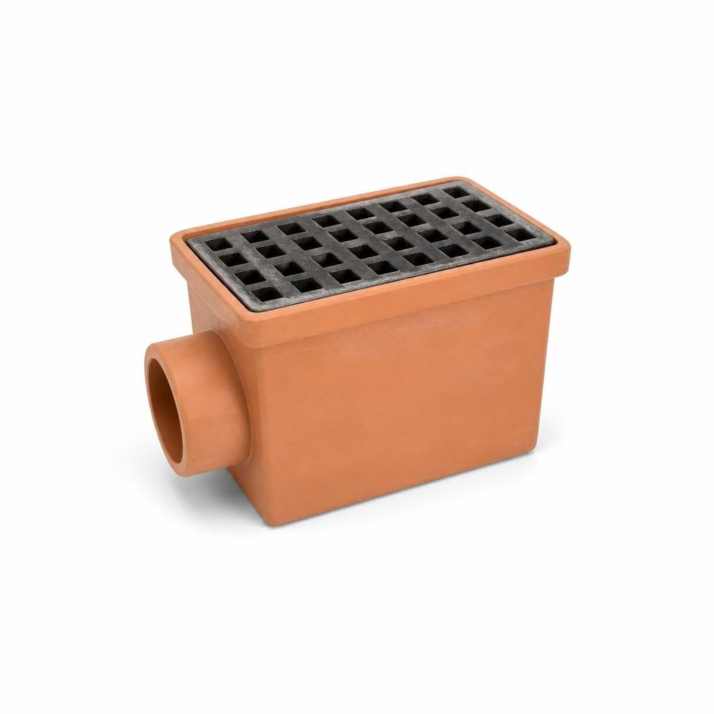 160MM X 100MM CLAY GULLY TRAP