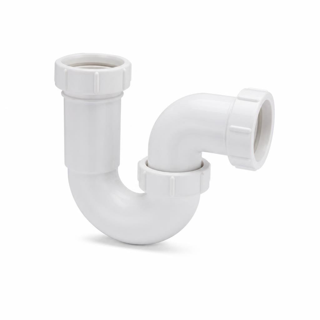 50MM UPVC P TRAP I/O