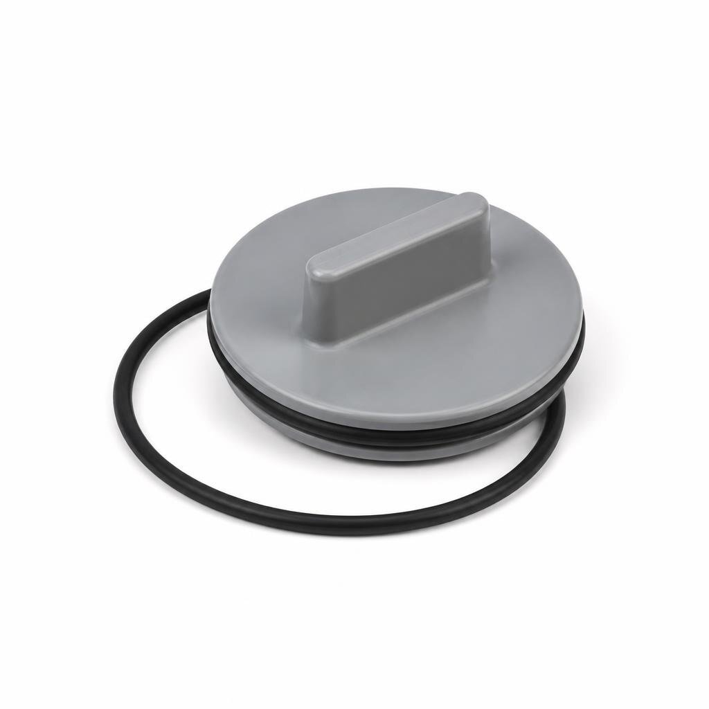110MM UPVC FLOOR GULLY TRAP CAP & O-RING