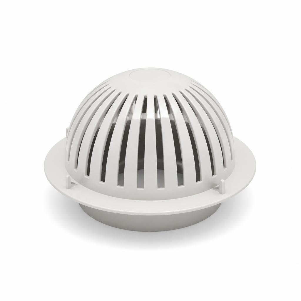 160MM UPVC DOME GRATING