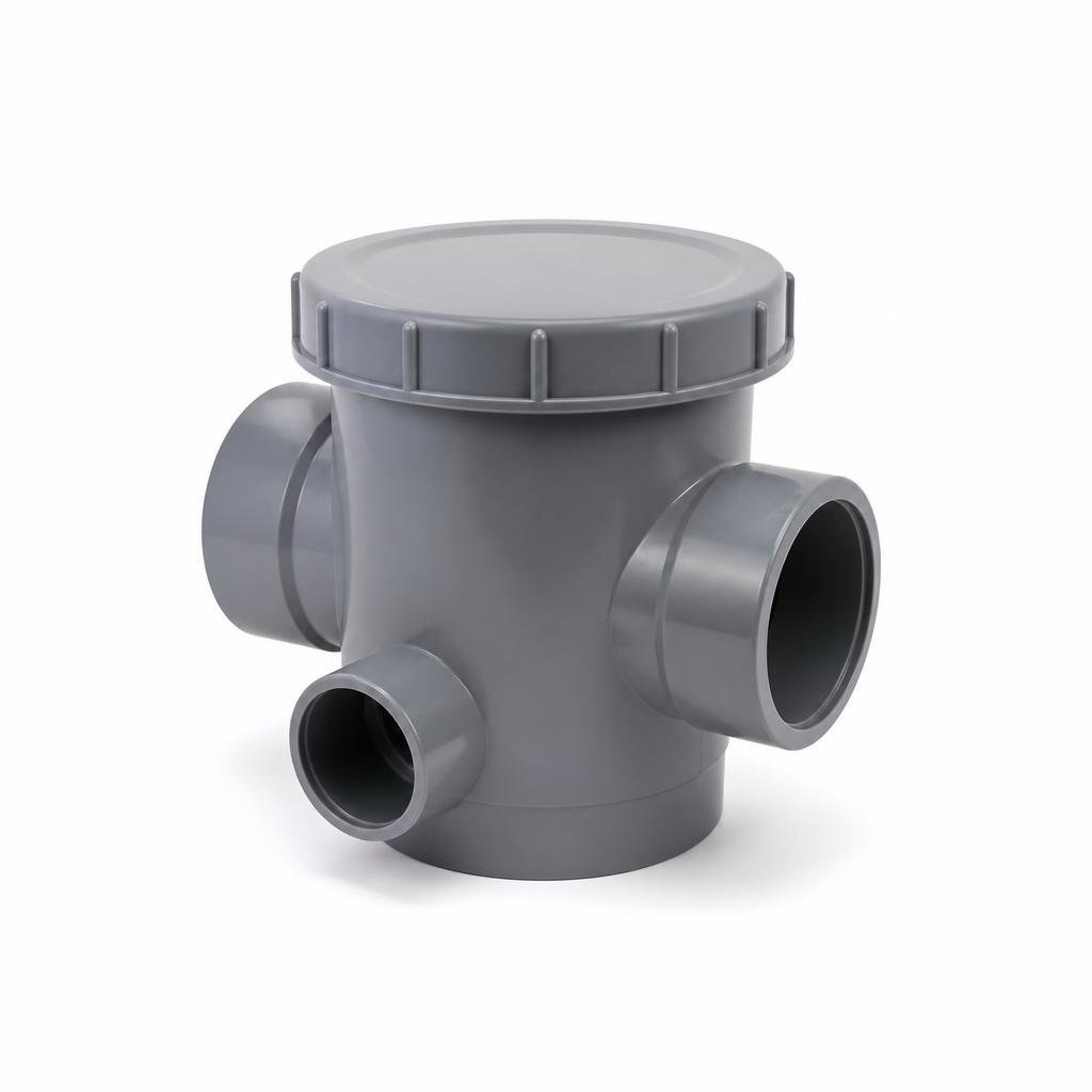 6" UPVC DEBRIS TRAP