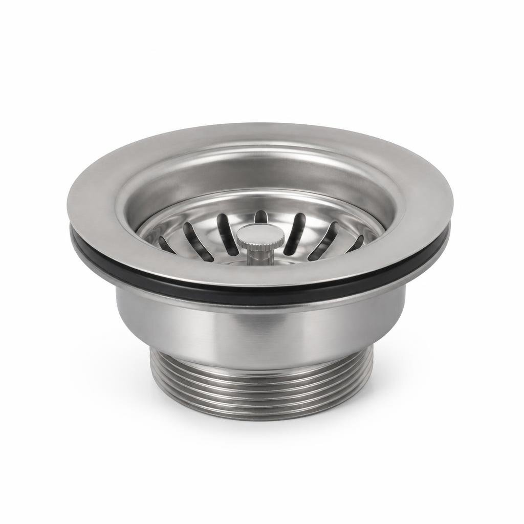 4" FULL S/S SINK WASTE