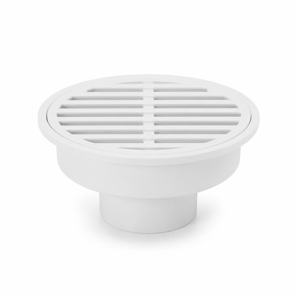 VICPLAS 6" PLASTIC FLOOR GRATING TRAP