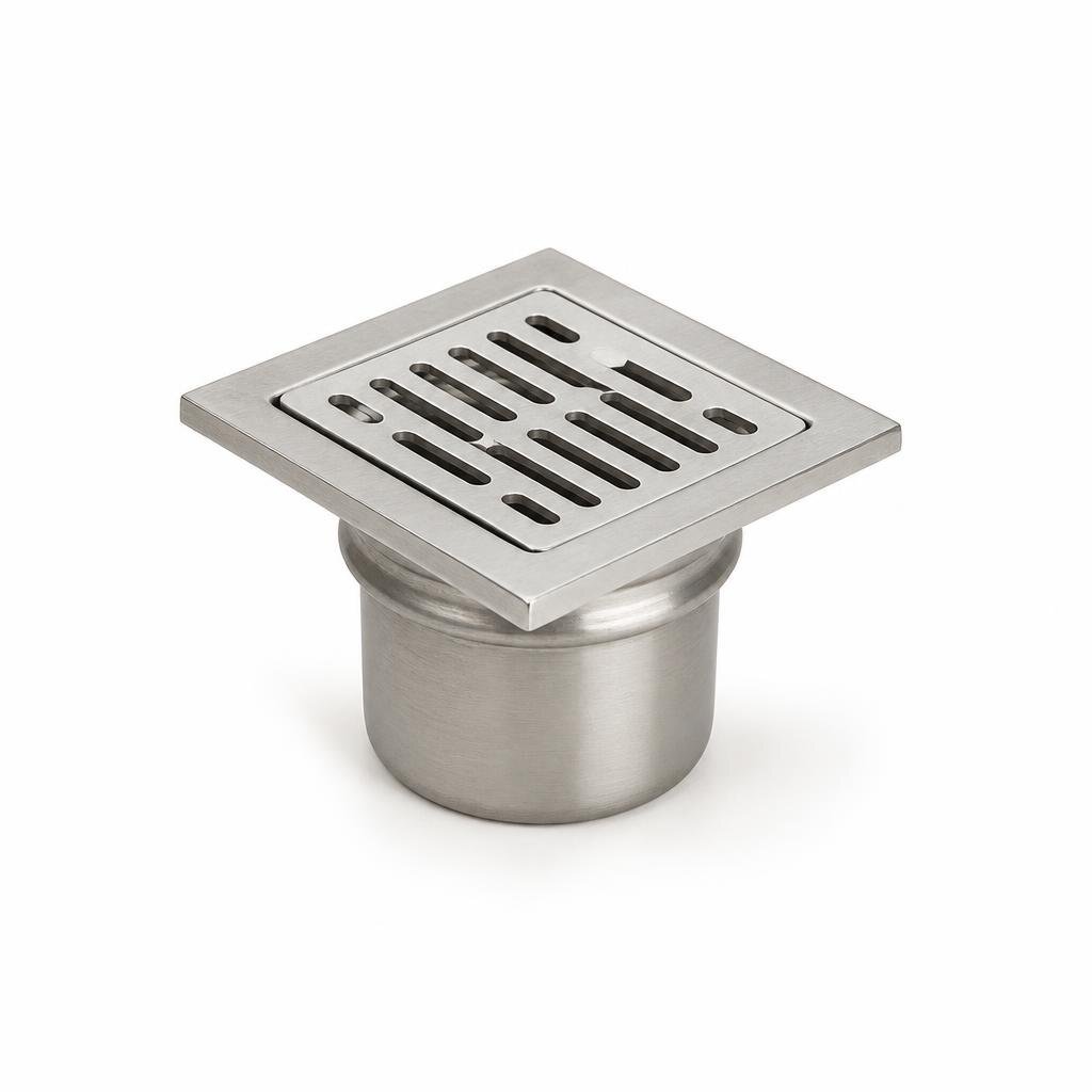 ALENO 6" X 6" 304 S/STEEL GRATING TRAP