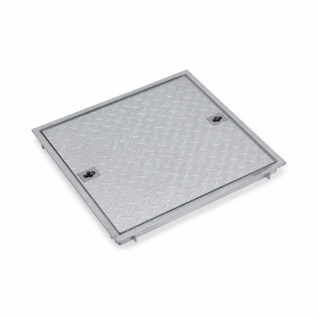 18" X 24" ALUM. MAINHOLE COVER - LOCAL