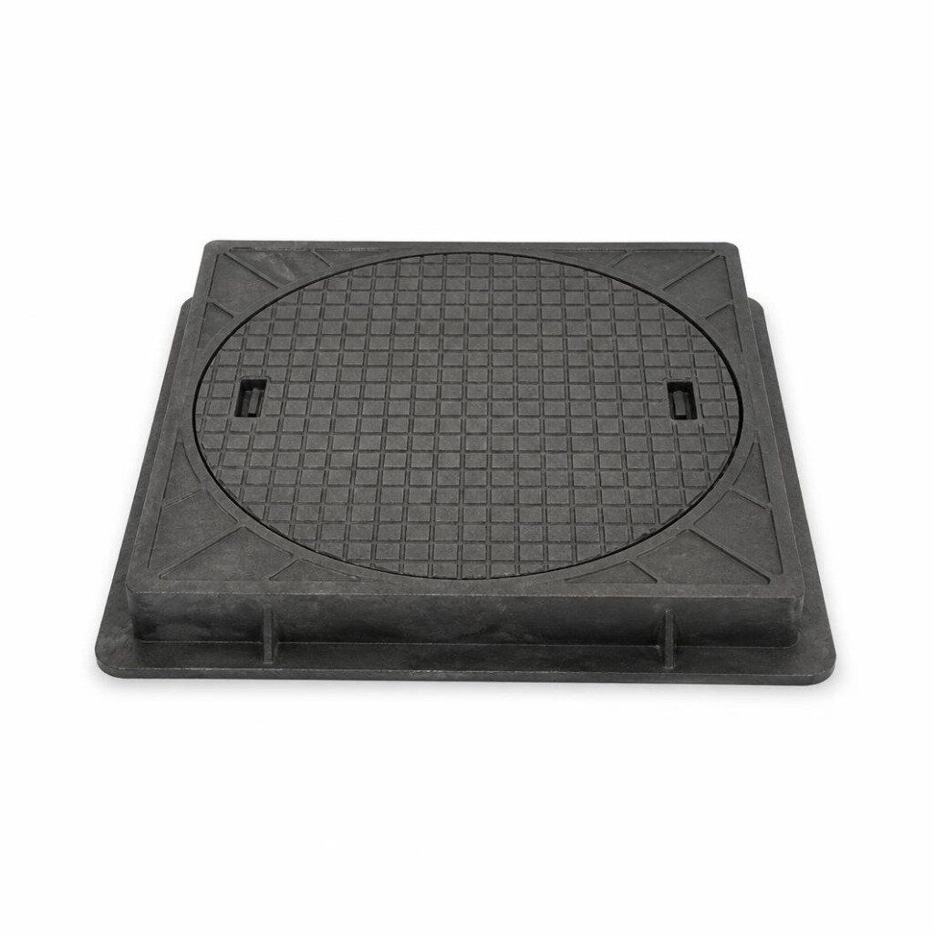 840X840X600X100MM C.I. MAINHOLE COVER
