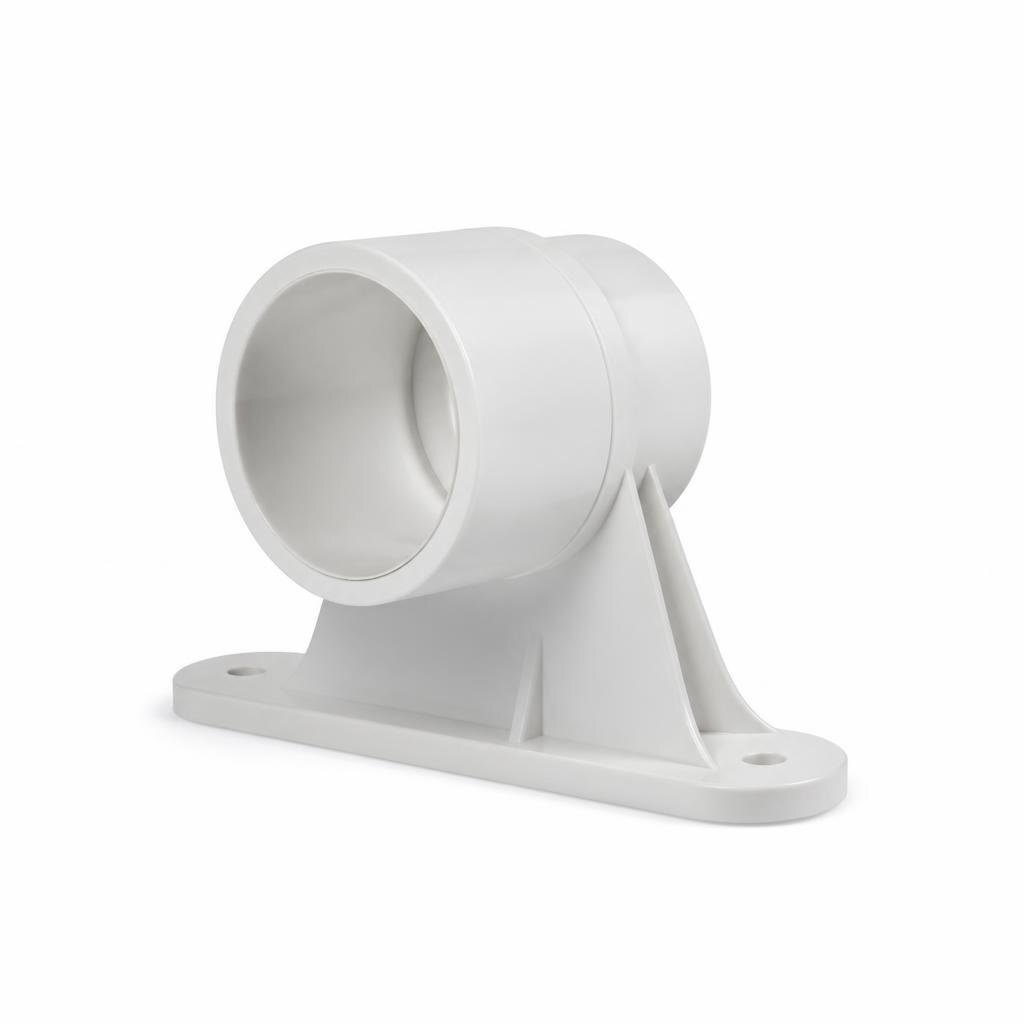 82 X 50MM UPVC BOSS CONNECTOR W/BRACKET