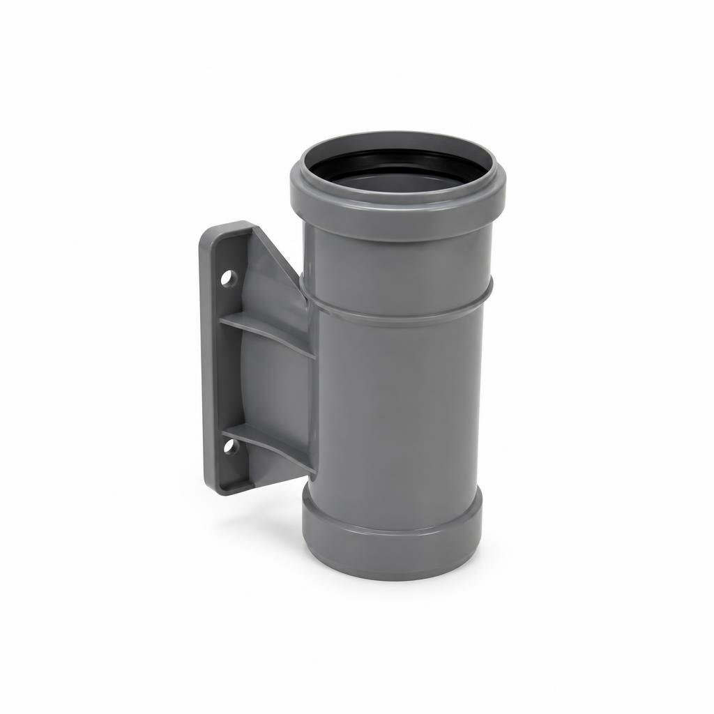 160 X 82MM UPVC BOSS CONNECTOR W/BRACKET