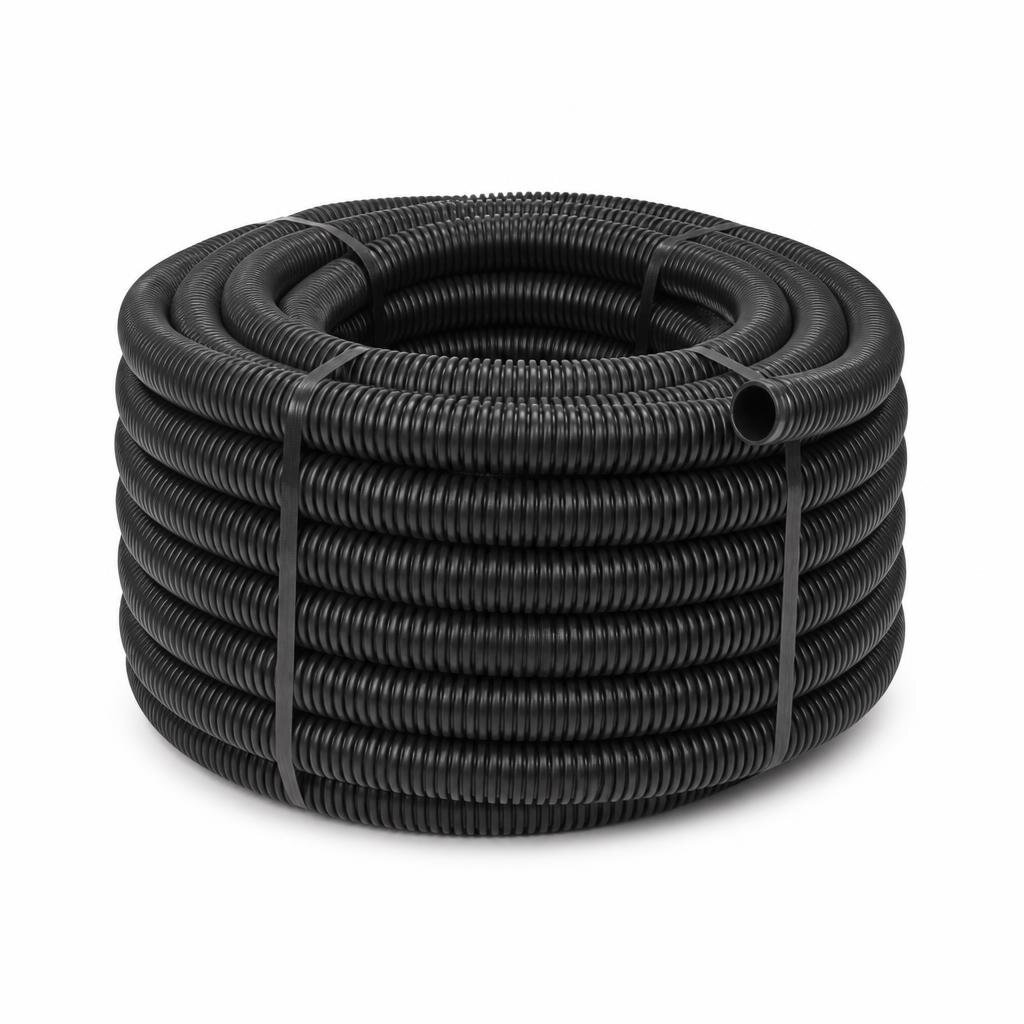 100MM X 100M HDPE CORRUGATED DRAINAGE PIPE