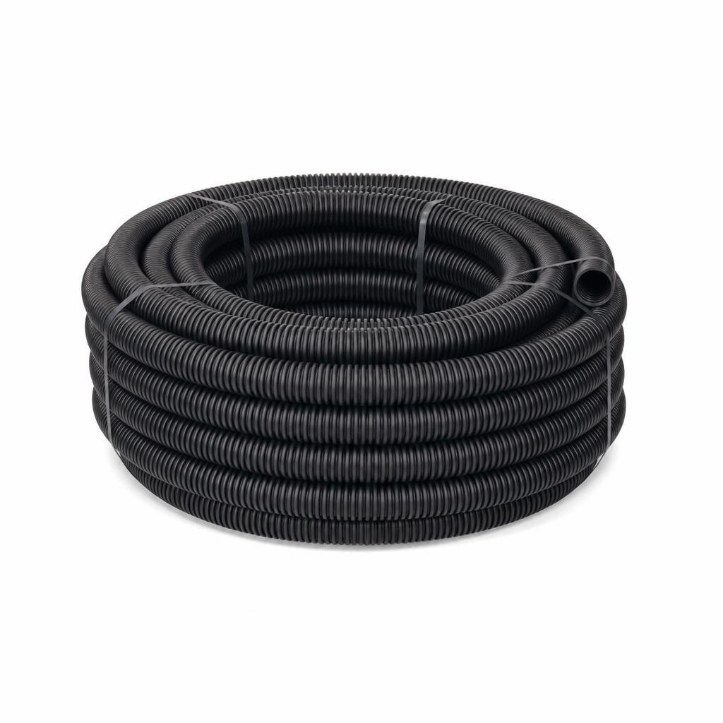 100MM X 50M HDPE CORRUGATED DRAINAGE PIPE