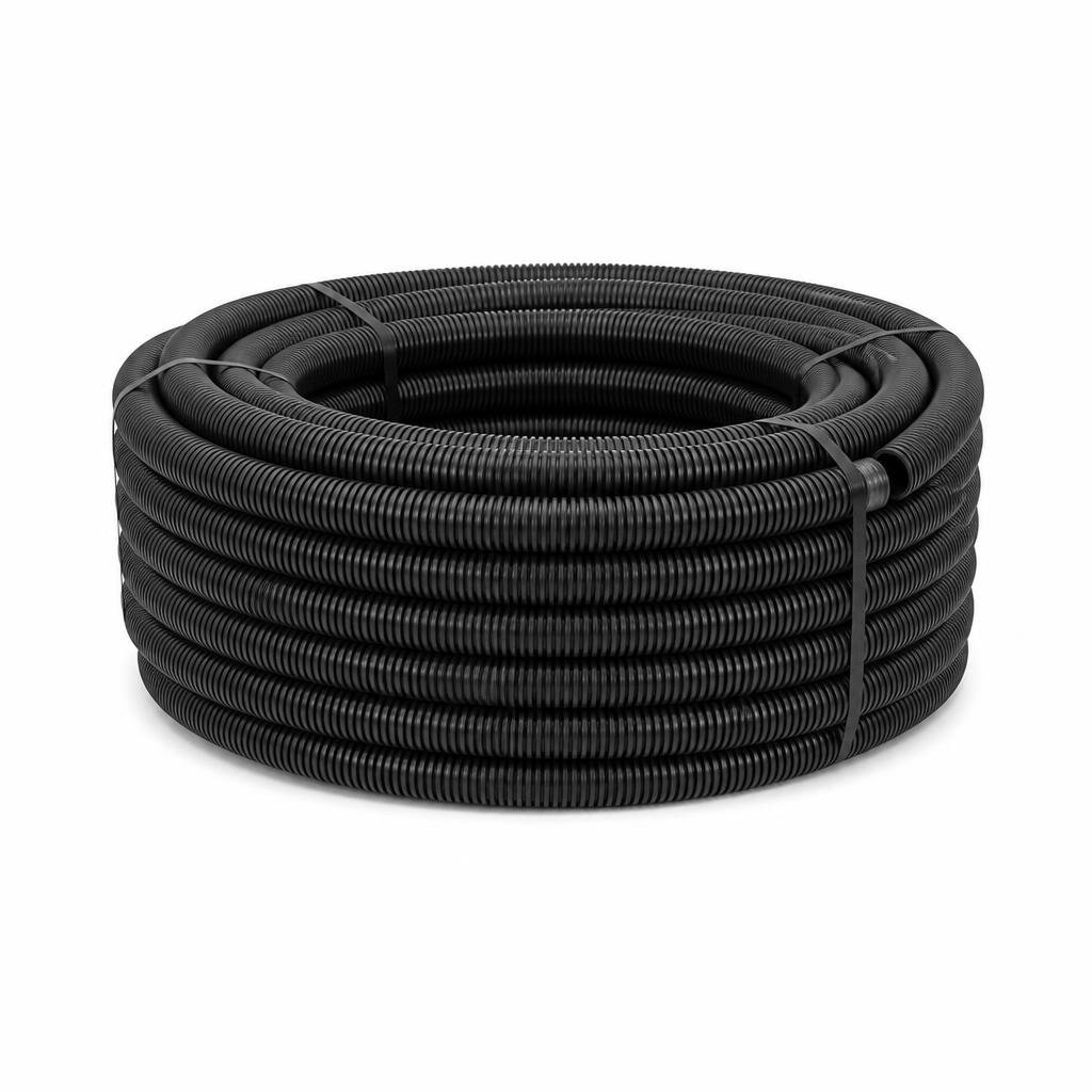150MMx6M HDPE CORRUGATED DRAINAGE PIPE D.WALL