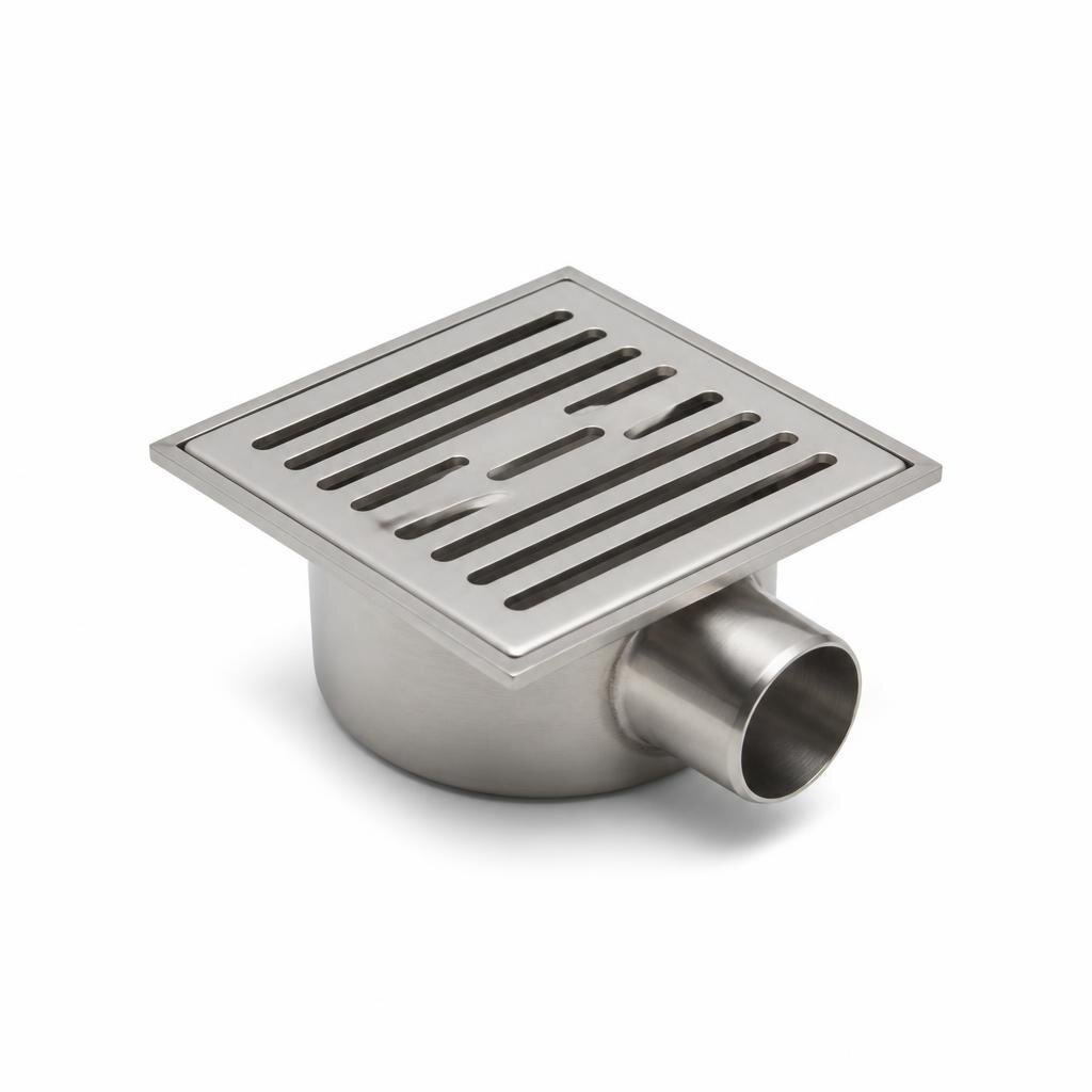 VIP 6-450BK S/STEEL FLOOR TRAP FEATURE