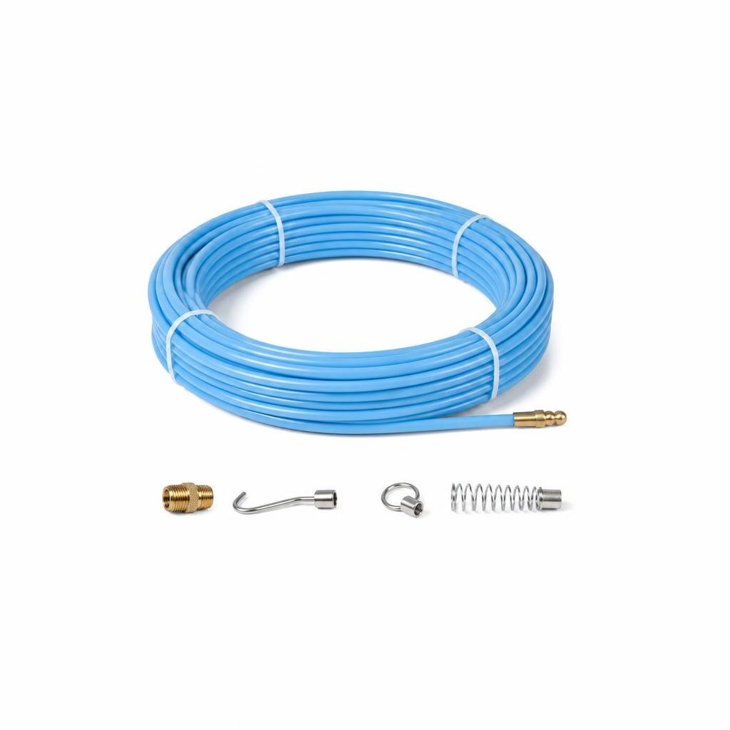 4FT X 25PCS POLY DRAIN ROD WITH ACC.