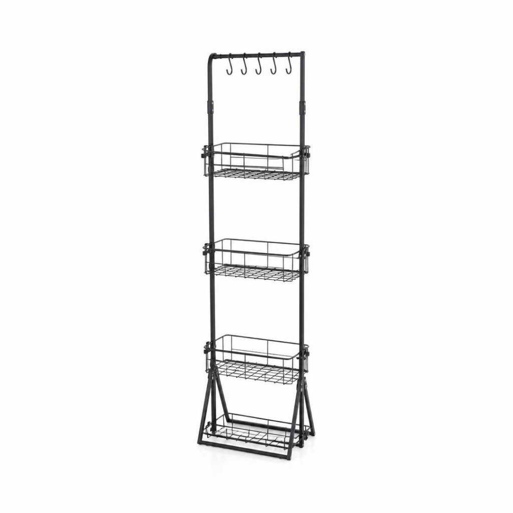 OUTAI OT-77057 FOLDABLE TOWER BAR WITH HOOK