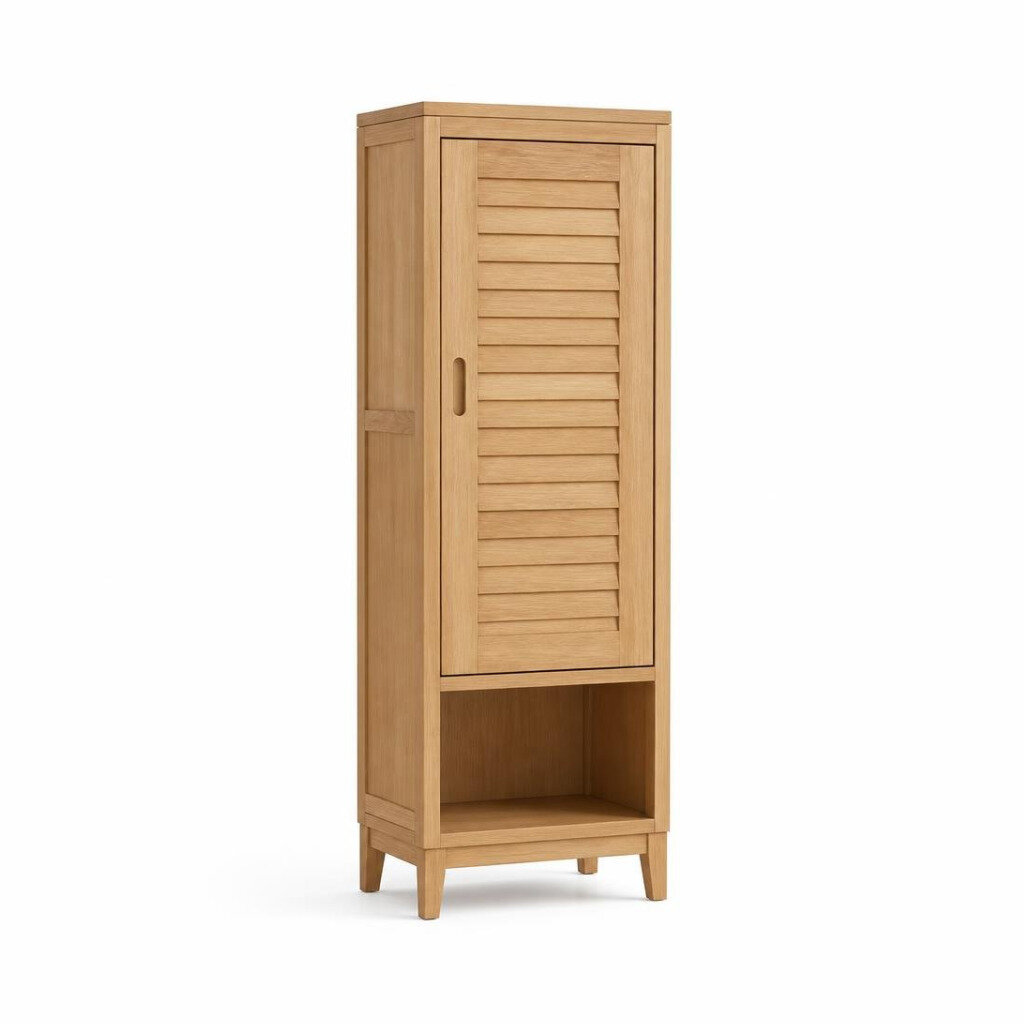 OUTAI OT-1802 SOLID WOOD BATHROOM CABINET