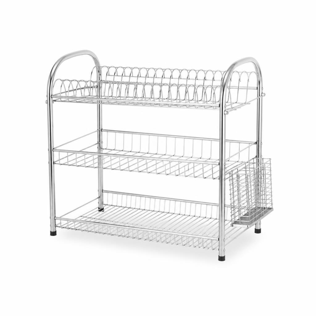 SSR-HPO-3 S/STEEL 3 TIER DISH RACK