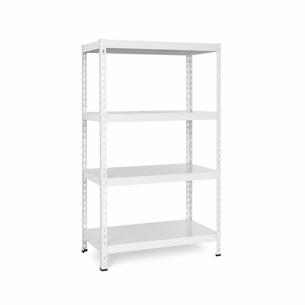 180 X 45 X 90CM HYPERACK M.WHITE 4LEVEL BOLTLESS RACK