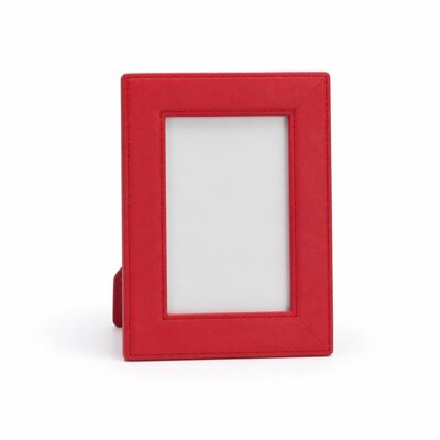 GRABBIT 4" X 6" PHOTO FRAME - PU RED