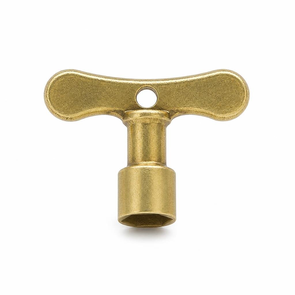 TM 20MM BRASS VALVE KEY - METER HEX KEY